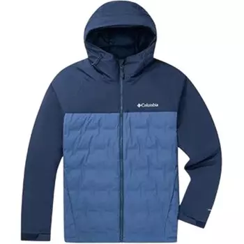Пуховик мужской темно-синий Columbia