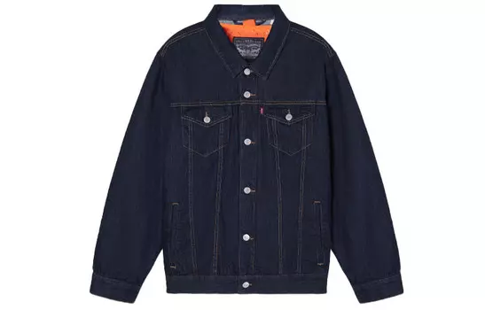 Пуховик мужской темно-синий Levi’S, темно-синий