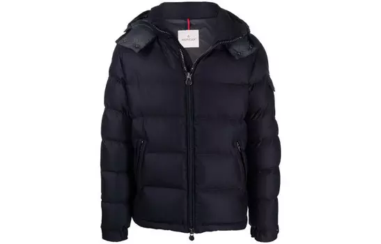 Пуховик мужской темно-синий Moncler