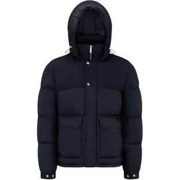 Пуховик мужской темно-синий Moncler