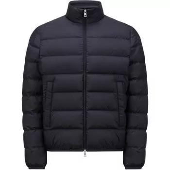 Пуховик мужской темно-синий Moncler