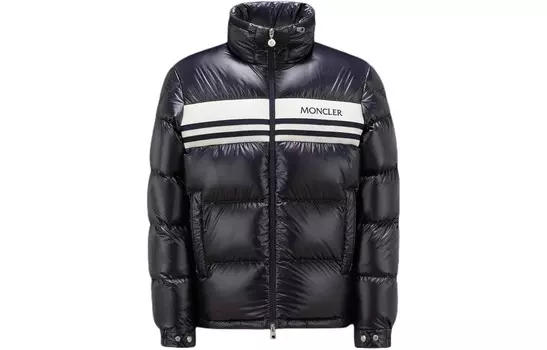 Пуховик мужской темно-синий Moncler