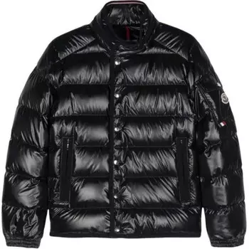 Пуховик мужской темно-синий Moncler
