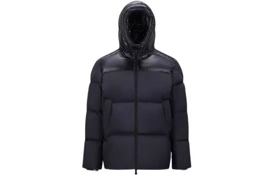 Пуховик мужской темно-синий Moncler
