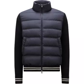 Пуховик мужской темно-синий Moncler