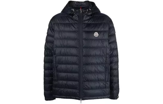 Пуховик мужской темно-синий Moncler