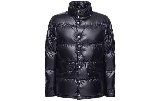 Пуховик мужской темно-синий Moncler