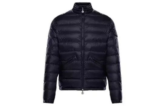 Пуховик мужской темно-синий Moncler
