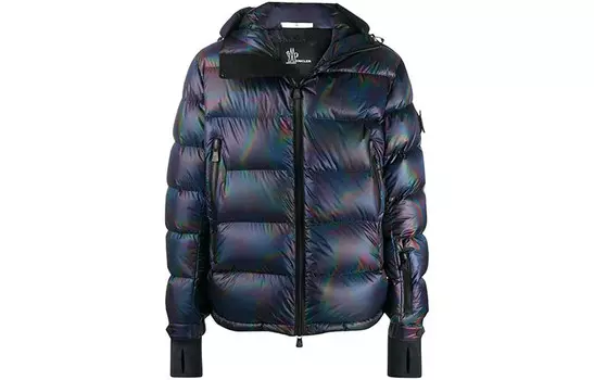 Пуховик мужской темно-синий Moncler