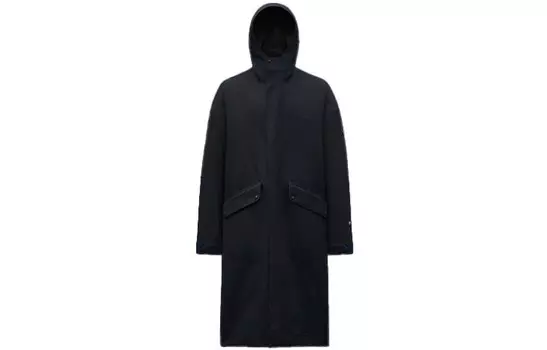 Пуховик мужской темно-синий Moncler