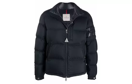 Пуховик мужской темно-синий Moncler