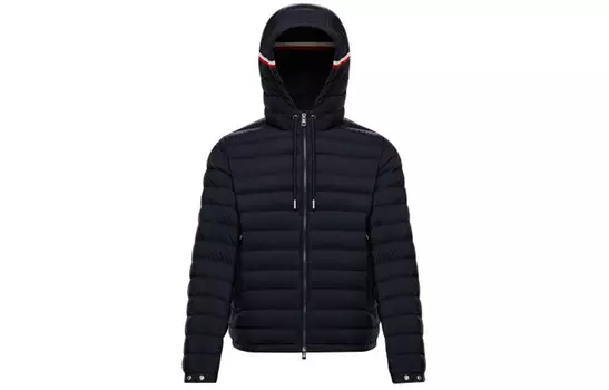 Пуховик мужской темно-синий Moncler