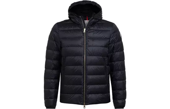 Пуховик мужской темно-синий Moncler