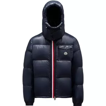 Пуховик мужской темно-синий Moncler