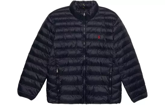 Пуховик мужской темно-синий Polo Ralph Lauren, синий
