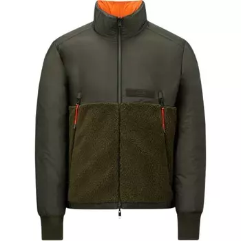 Пуховик мужской темно-зеленый Moncler