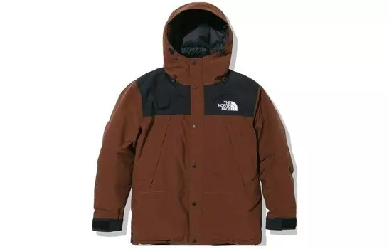 Пуховик мужской темный дуб The North Face, цвет Dark oak