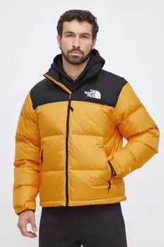 Пуховик мужской The North Face, желтый