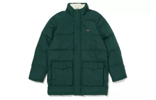 Пуховик мужской зеленый Levi’S, зеленый