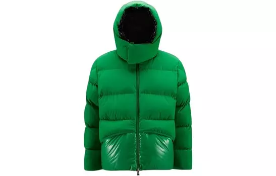 Пуховик мужской зеленый Moncler
