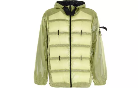 Пуховик мужской зеленый Moncler