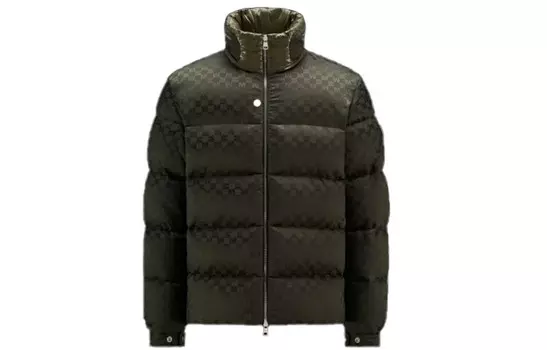 Пуховик мужской зеленый Moncler