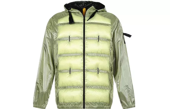 Пуховик мужской зеленый Moncler