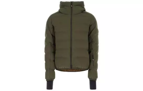 Пуховик мужской зеленый Moncler