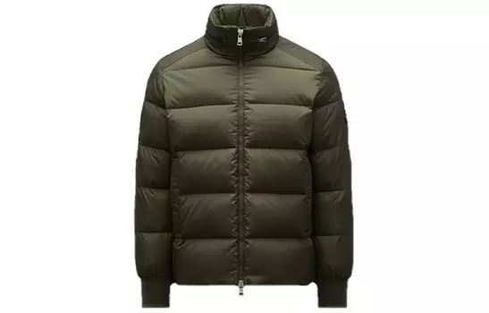 Пуховик мужской зеленый Moncler