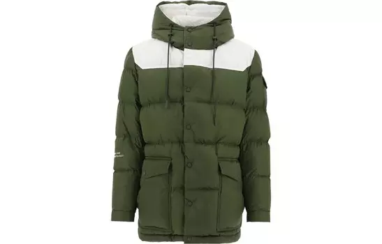 Пуховик мужской зеленый Moncler