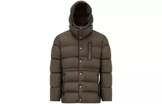 Пуховик мужской зеленый Moncler