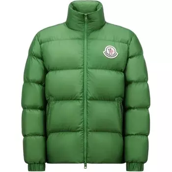 Пуховик мужской зеленый Moncler