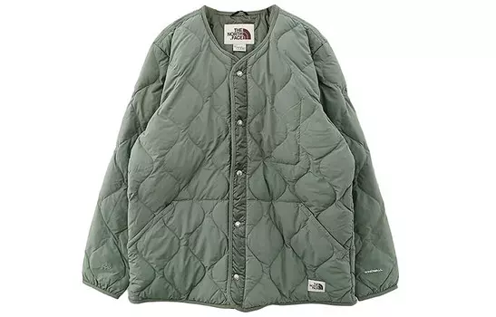 Пуховик мужской зеленый The North Face, зеленый