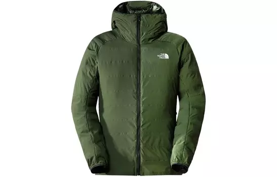 Пуховик мужской зеленый The North Face, зеленый