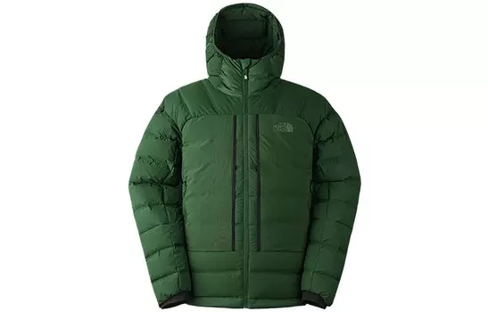 Пуховик мужской зеленый The North Face, зеленый