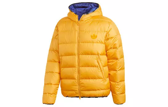 Пуховик мужской желтый Adidas Originals, желтый