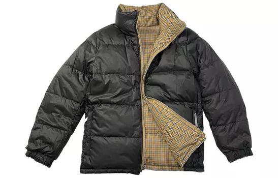 Пуховик мужской желтый Burberry, желтый