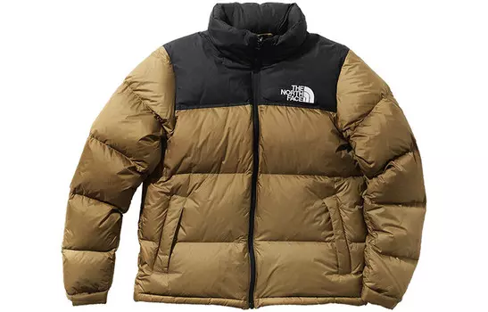Пуховик мужской желтый The North Face, желтый
