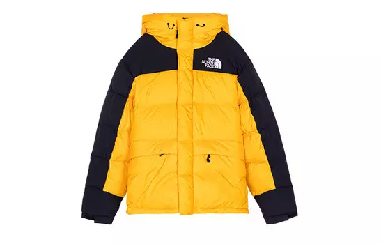 Пуховик мужской желтый The North Face, желтый