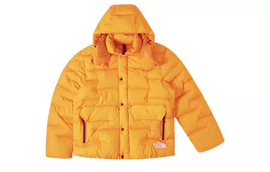 Пуховик мужской желтый The North Face, желтый
