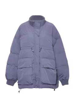 Пуховик myMo Jacket, фиолетовый