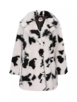 Пуховик myMo ROCKS Coat, цвет weiss schwarz