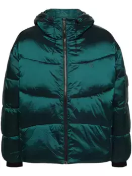 Пуховик на молнии Calvin Klein Jeans, зеленый