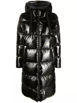 Пуховик на молнии Herno, черный