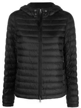 Пуховик на молнии Parajumpers, черный