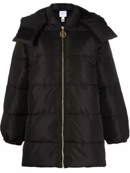 Пуховик на молнии Patou, черный