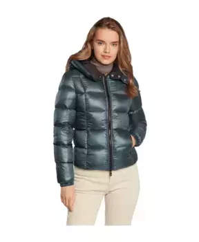 Пуховик на молнии Refrigiwear, зеленый