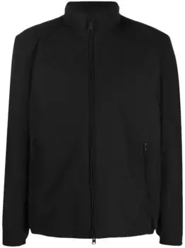 Пуховик на молнии WOOLRICH, черный