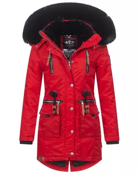 Пуховик Navahoo B873, красный