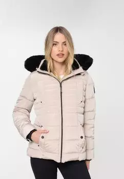 Пуховик Navahoo B992, серо коричневый